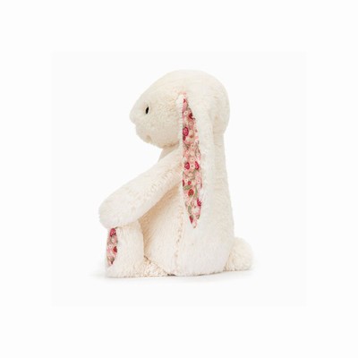 Jellycat Blossom Cream 'Berry' Bunnies Australia | 013976NBP